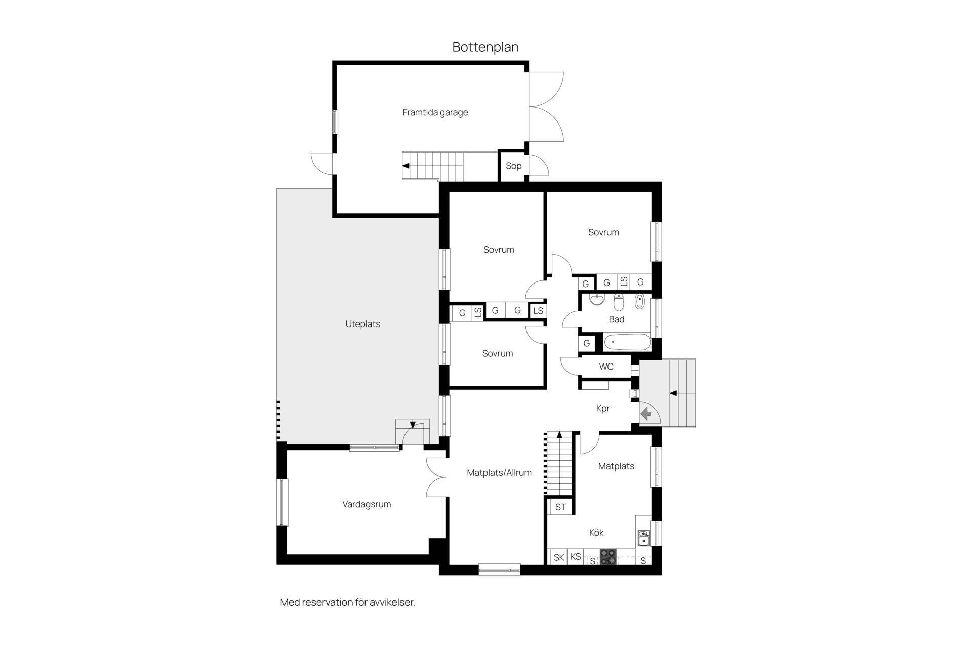 6 rum Villa på Glättargatan 23 Kvarnsveden Borlänge kommun - bild 23