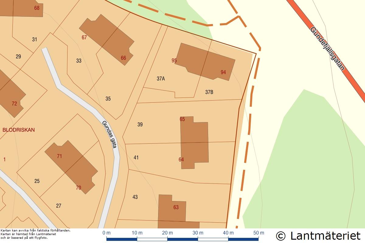 4 rum Parhus på Gundas Gata 39 Balltorp Mölndals kommun - bild 38