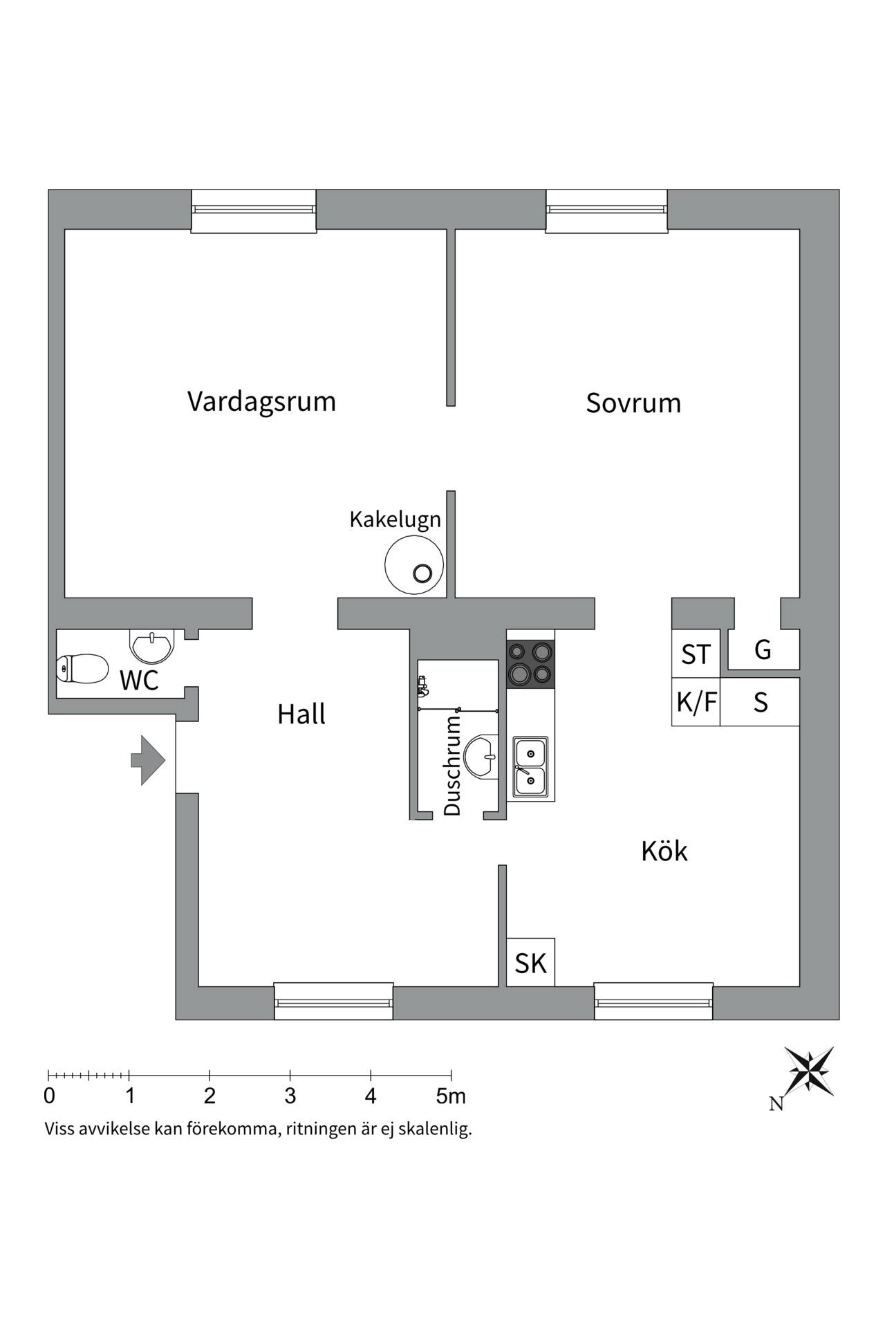 3 rum Lägenhet på Väderkvarnsgatan 39 A Fålhagen Uppsala kommun - bild 37