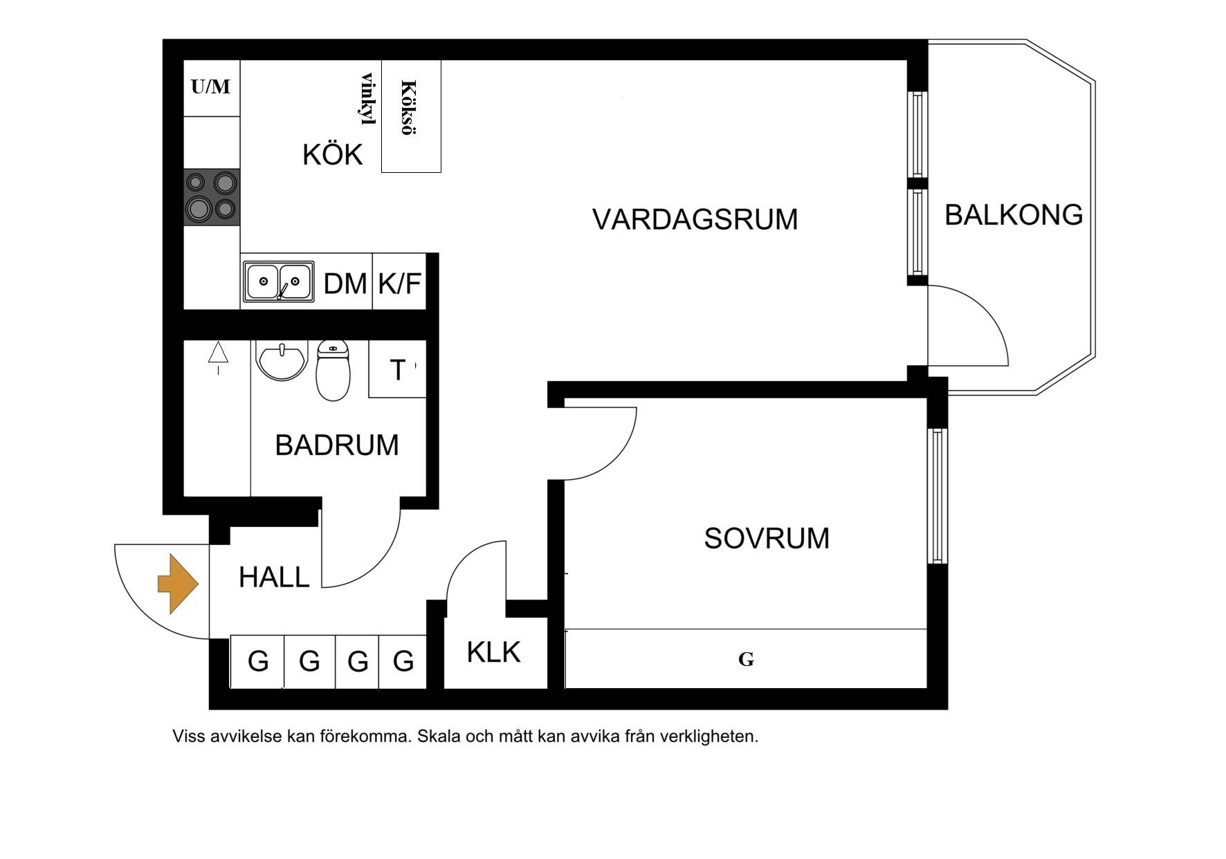 2 rum Lägenhet på Götgatan 102 Stockholms kommun - bild 28