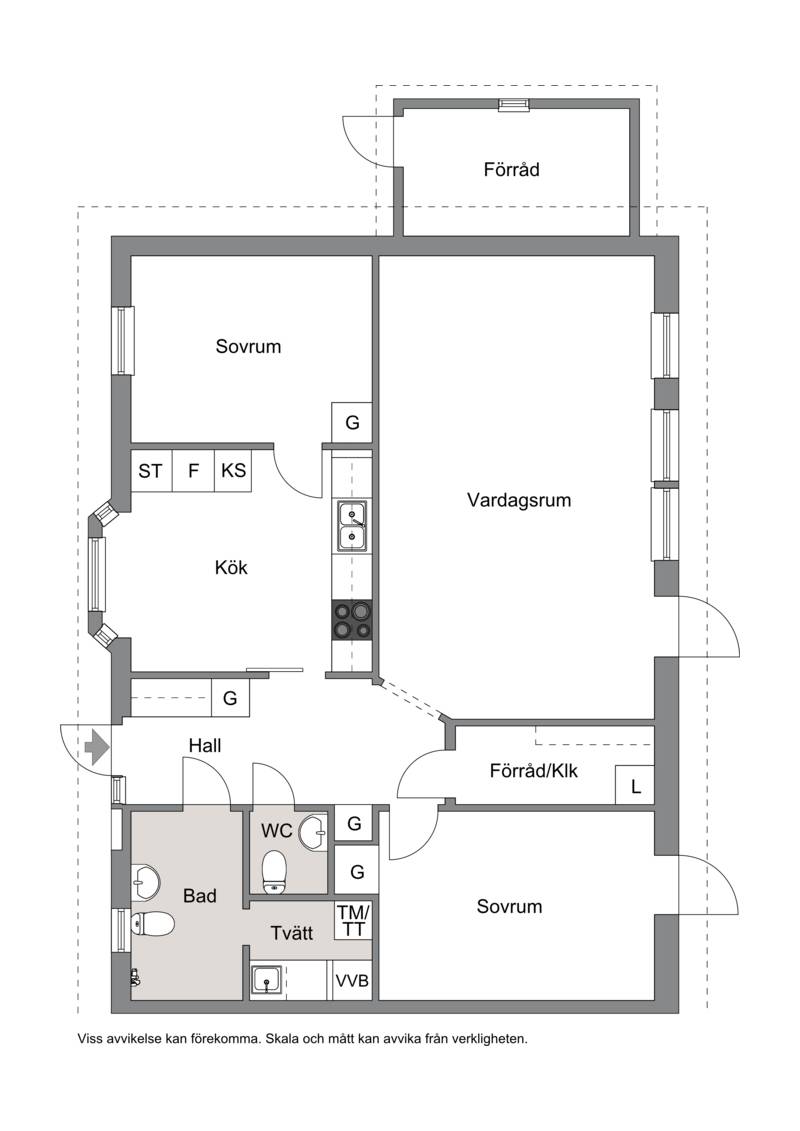 3 rum Lägenhet på Tobias Kraaks väg 7A Norra Åsum Kristianstads kommun - bild 28