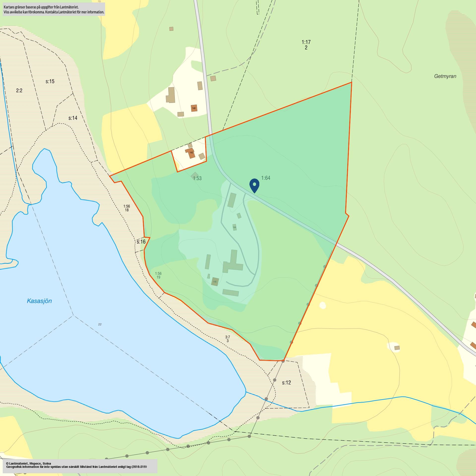 Gård med jordbruk på Kasa 145 Husum Örnsköldsviks kommun - bild 90