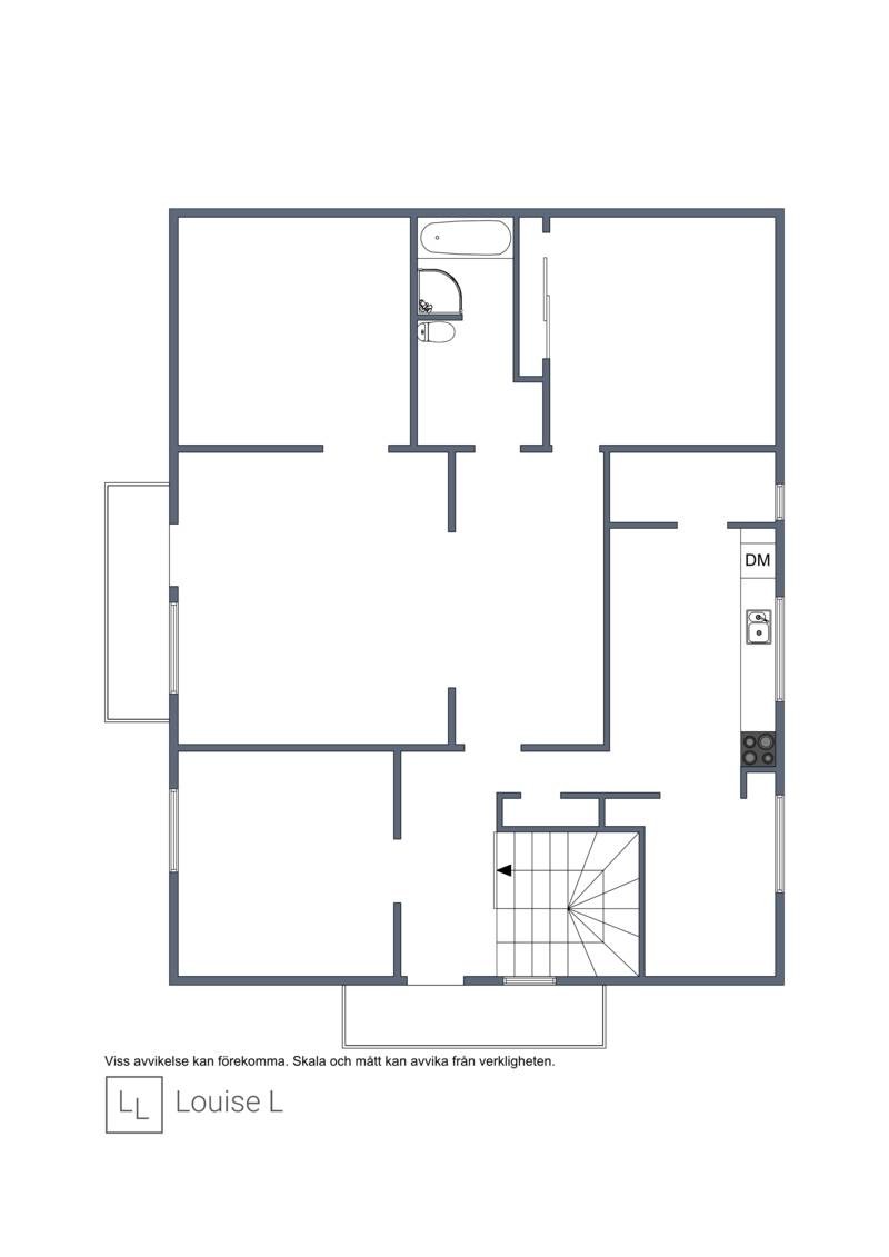 8 rum Villa på Erik Dahlbergsgatan 9 Bergåsa Karlskrona kommun - bild 42