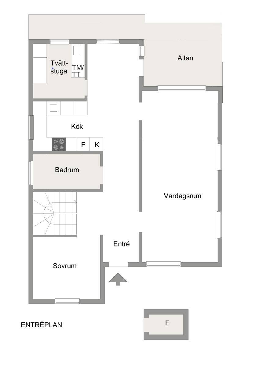 6 rum Villa på Vallhovsvägen 164 Vallhov Sandvikens kommun - bild 7