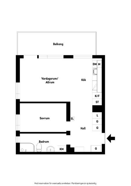 2 rum Lägenhet på Hovslagarevägen 17 Sollentuna Edsängen Sollentuna kommun - bild 22