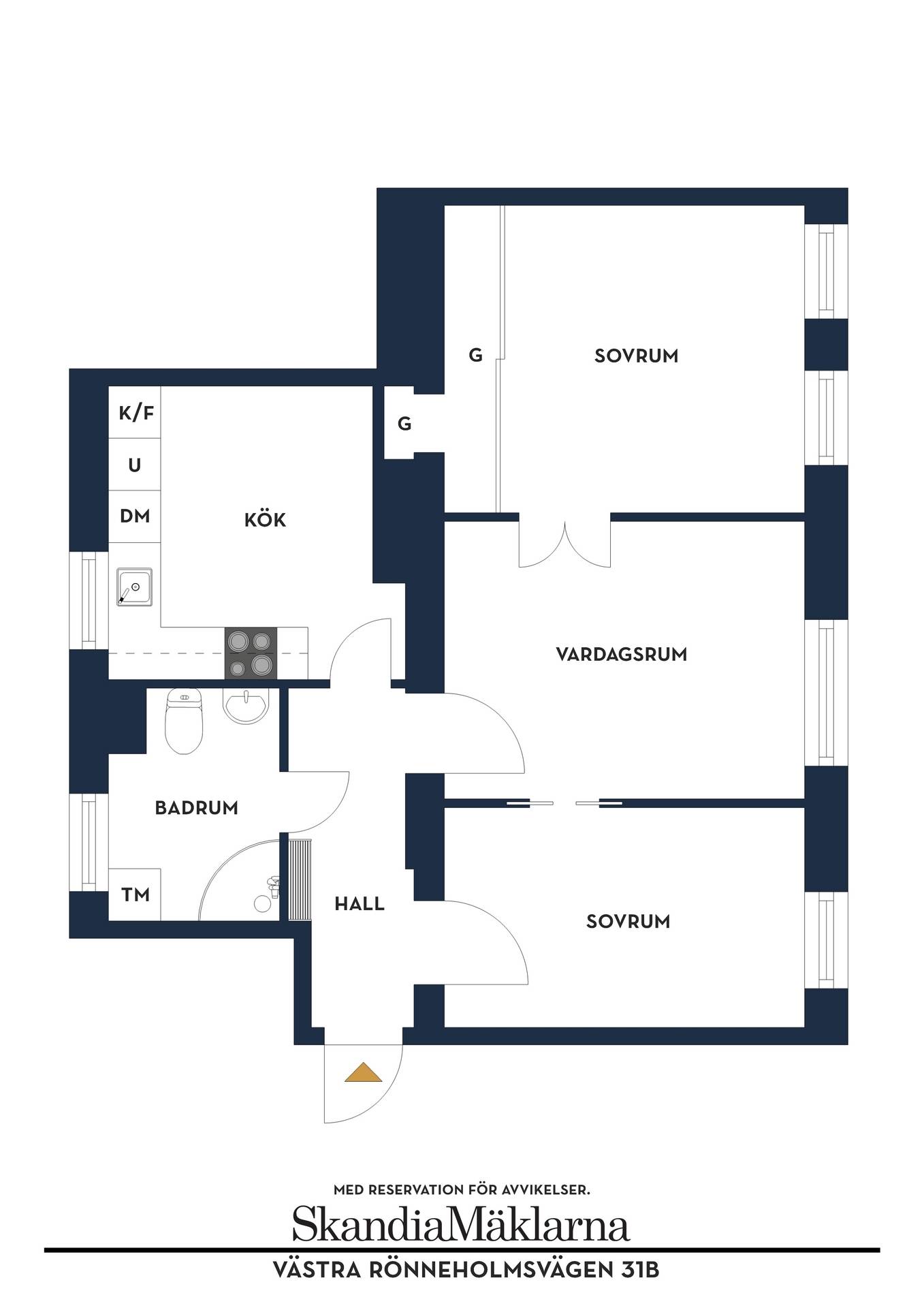 3 rum Lägenhet på Västra Rönneholmsvägen 31B Fågelbacken / Hästhagen Malmö kommun - bild 34