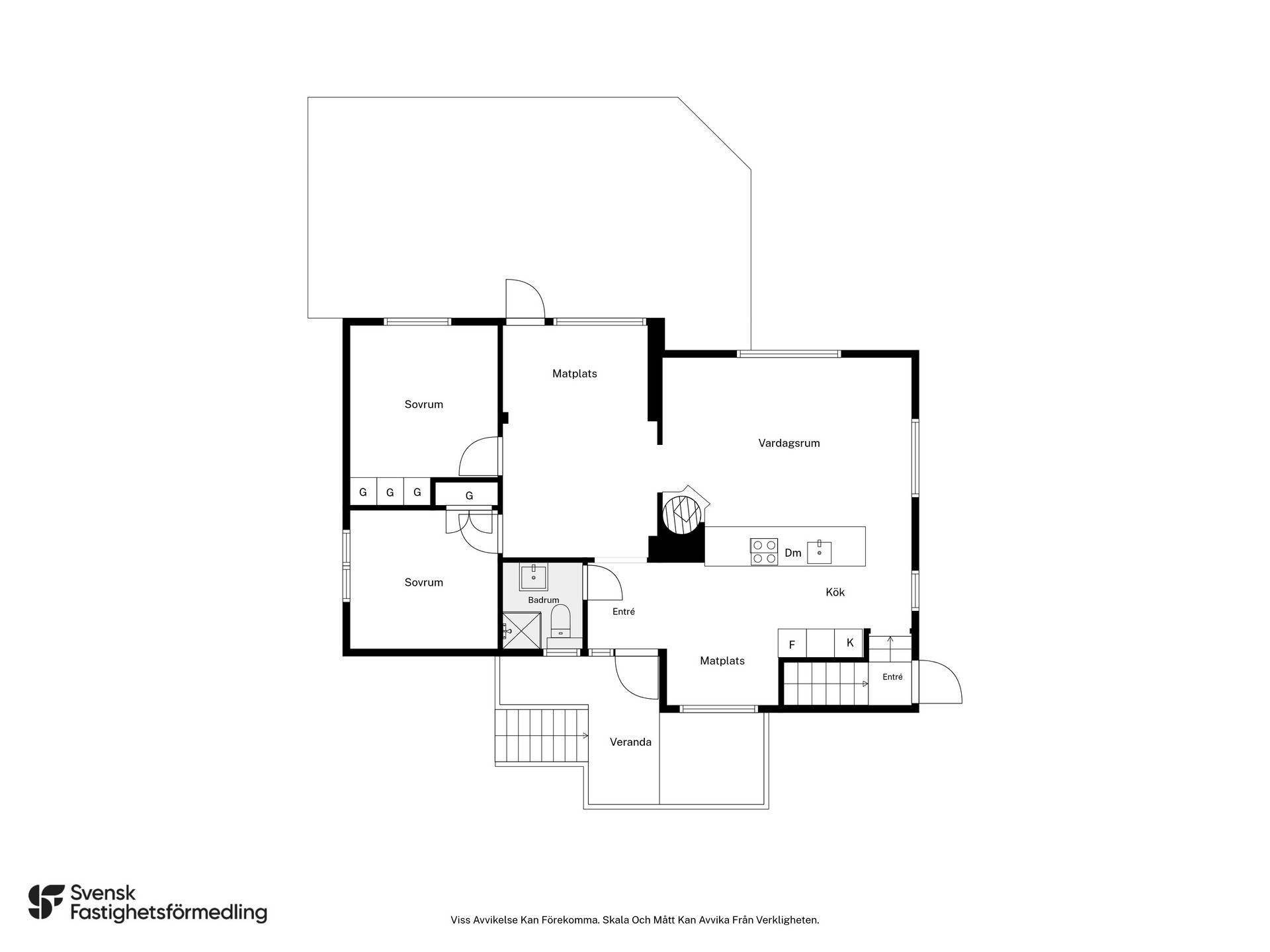 4 rum Villa på Högalundsgatan 6 Brevik Västerviks kommun - bild 35