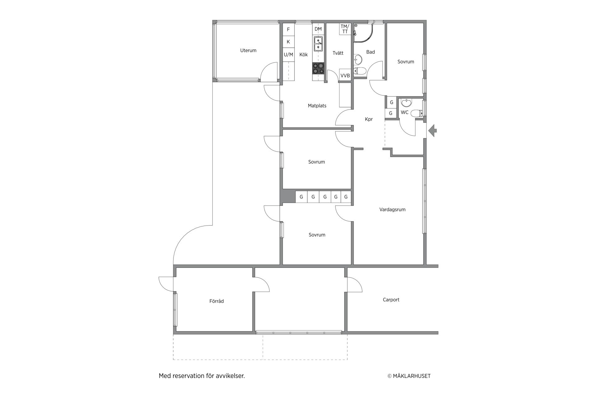 4 rum Villa på Rödhakevägen 2 Skultorp Skövde kommun - bild 31