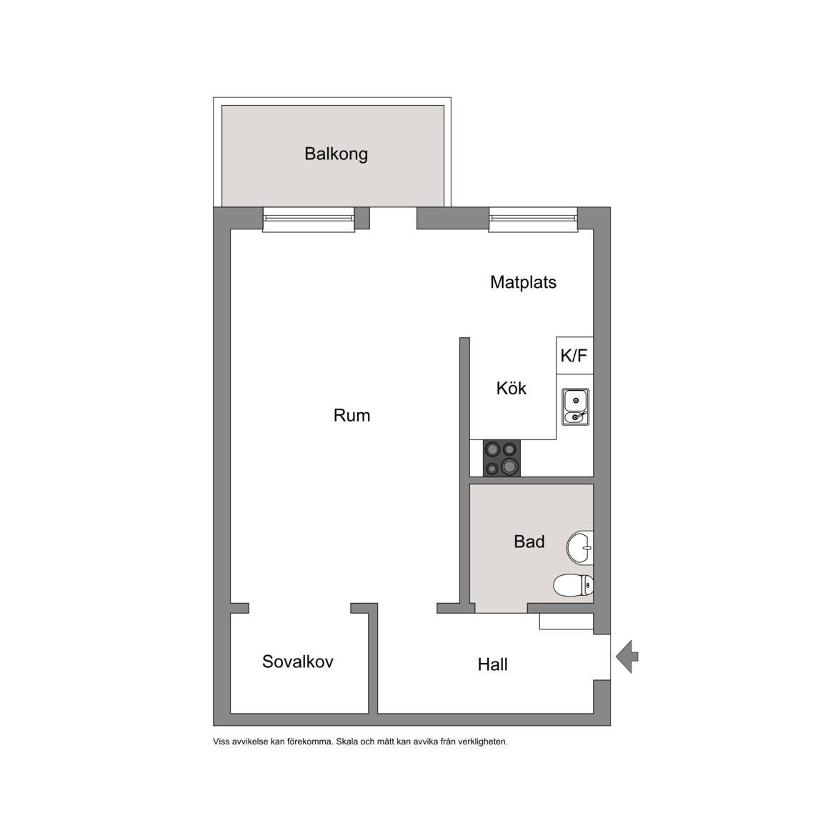 1.5 rum Lägenhet på Lofotengatan 24, entréplan Husby Stockholms kommun - bild 34