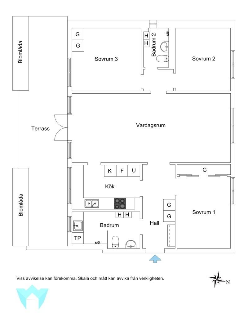 4 rum Lägenhet på Essingeringen 22A, 1 tr Kungsholmen - Stora Essingen Stockholms kommun - bild 21