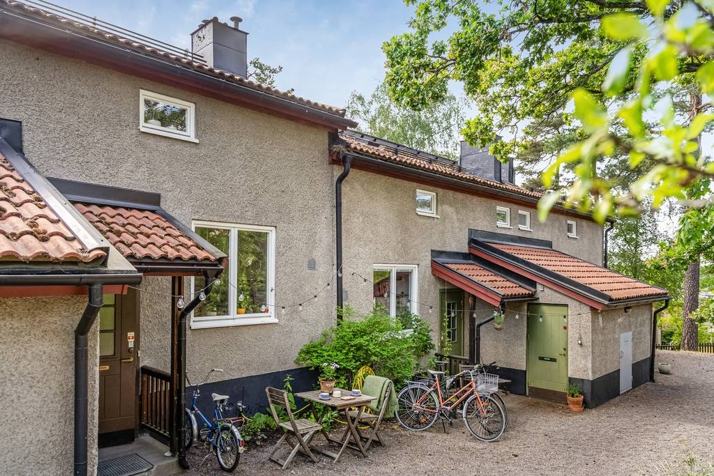 4 rum Par-/kedje-/radhus på Finbagarvägen 55 Sköndal Stockholms kommun - bild 47