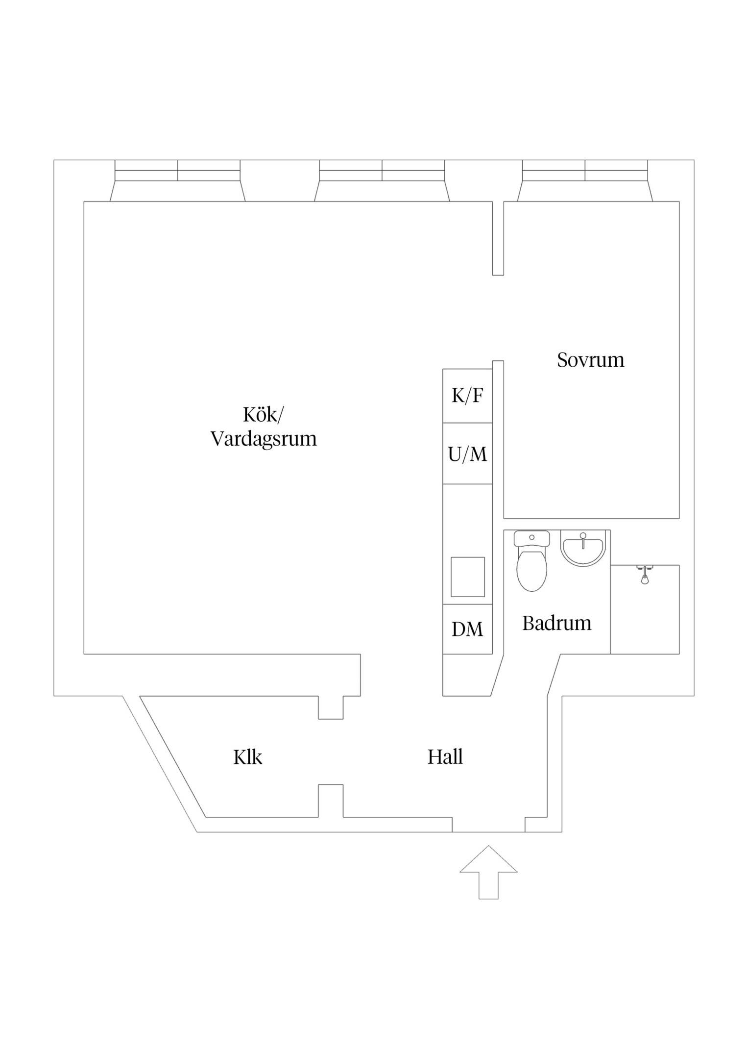 2 rum Lägenhet på Observatoriegatan 19 Vasastan Stockholms kommun - bild 17
