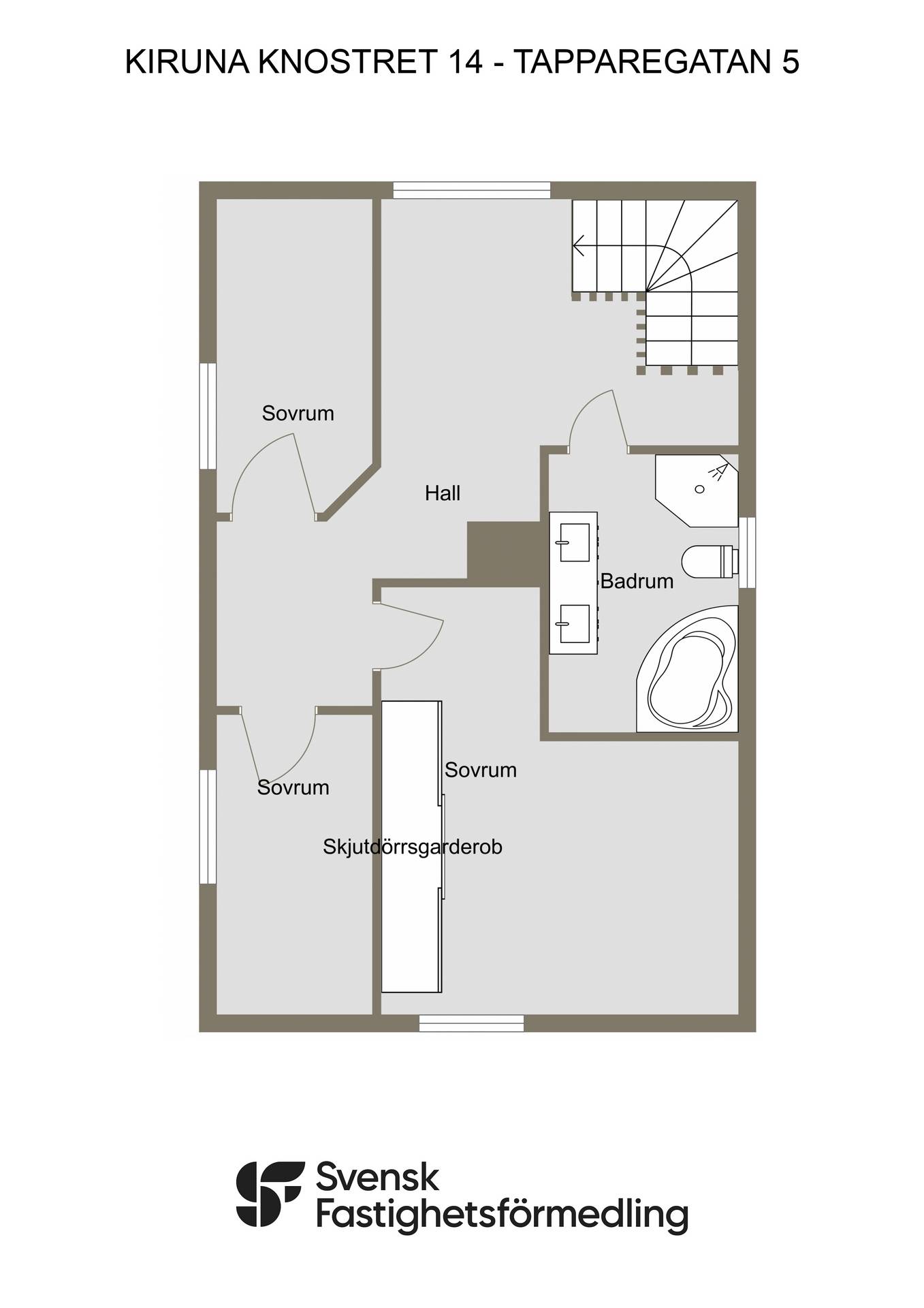 4 rum Villa på Tapparegatan 5 Triangel Kiruna kommun - bild 60