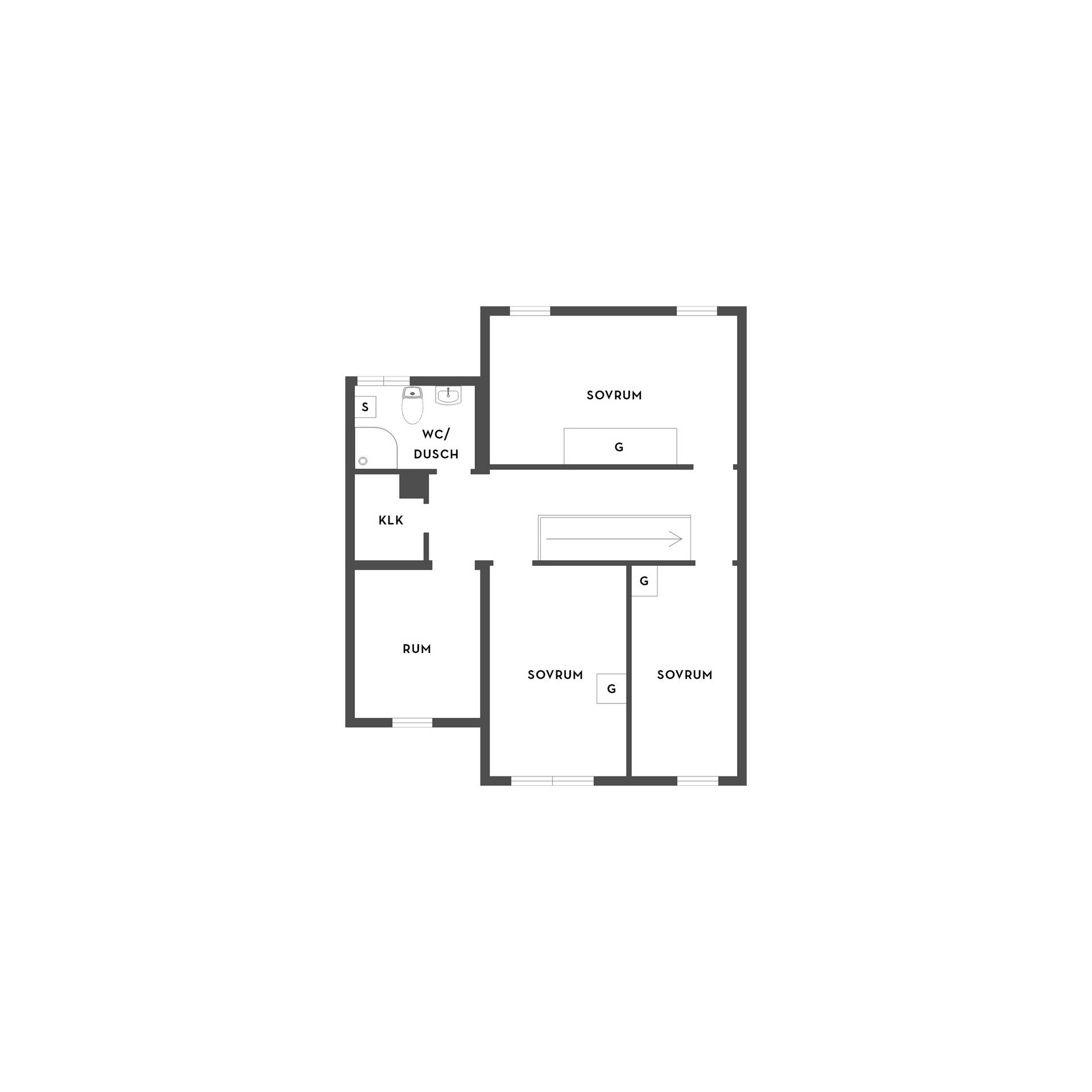 5 rum Radhus på Rapsåkersvägen 52 Oxie kyrkby Malmö kommun - bild 34