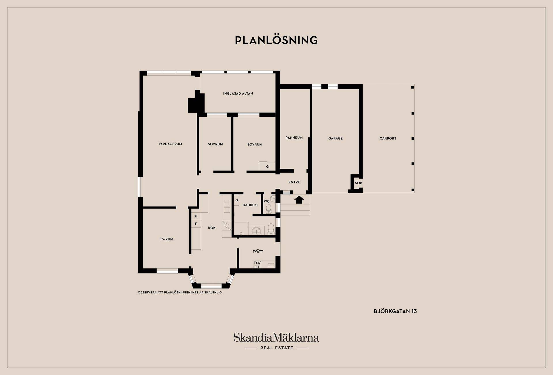 4 rum Villa på Björkgatan 13 Karlsborgs kommun - bild 35