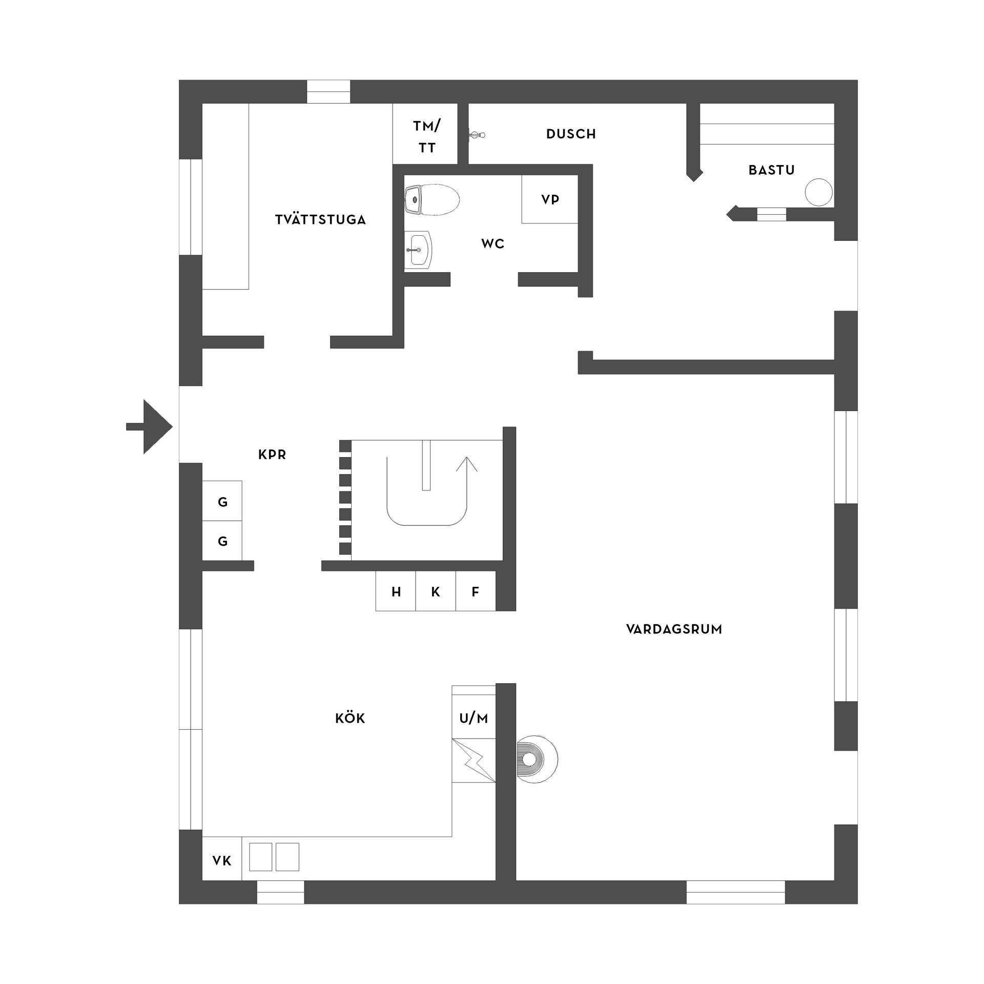 5 rum Villa på De La Gardies gränd 30 Tyresö Strand Tyresö kommun - bild 17