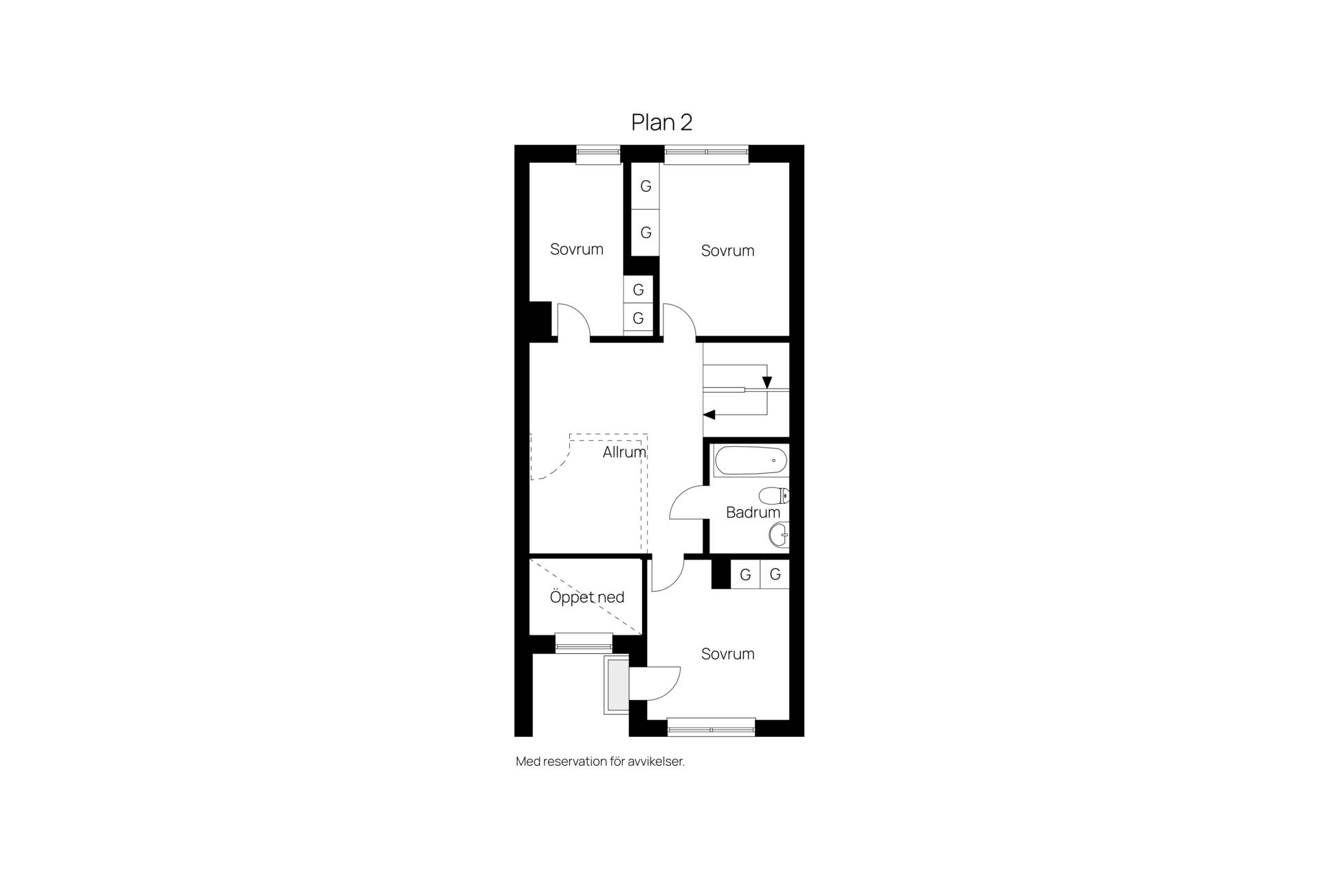 6 rum Radhus på Karlsrogatan 78E Eriksberg Uppsala kommun - bild 40