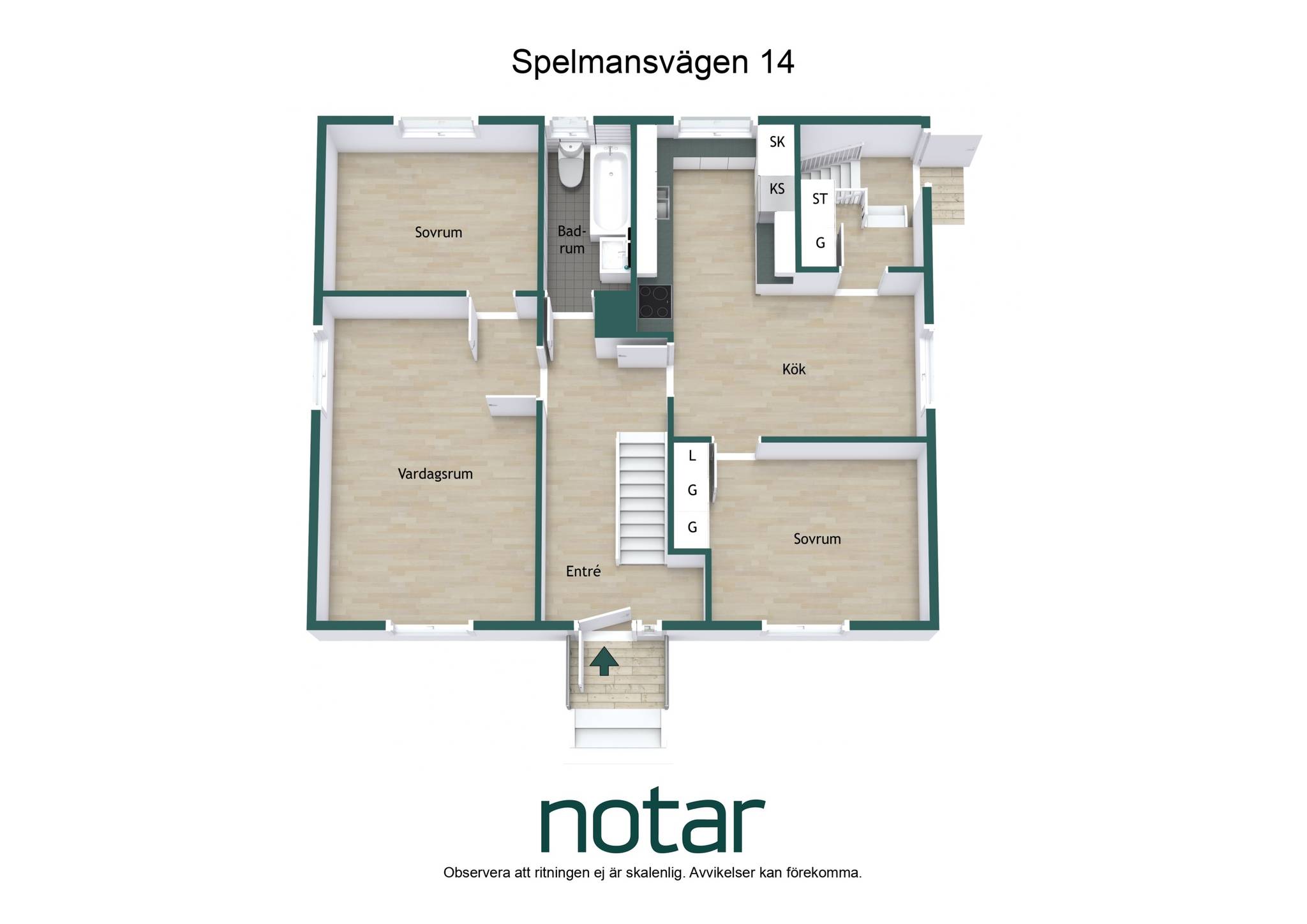 5 rum Villa på Spelmansvägen 14 Björklinge Uppsala kommun - bild 26