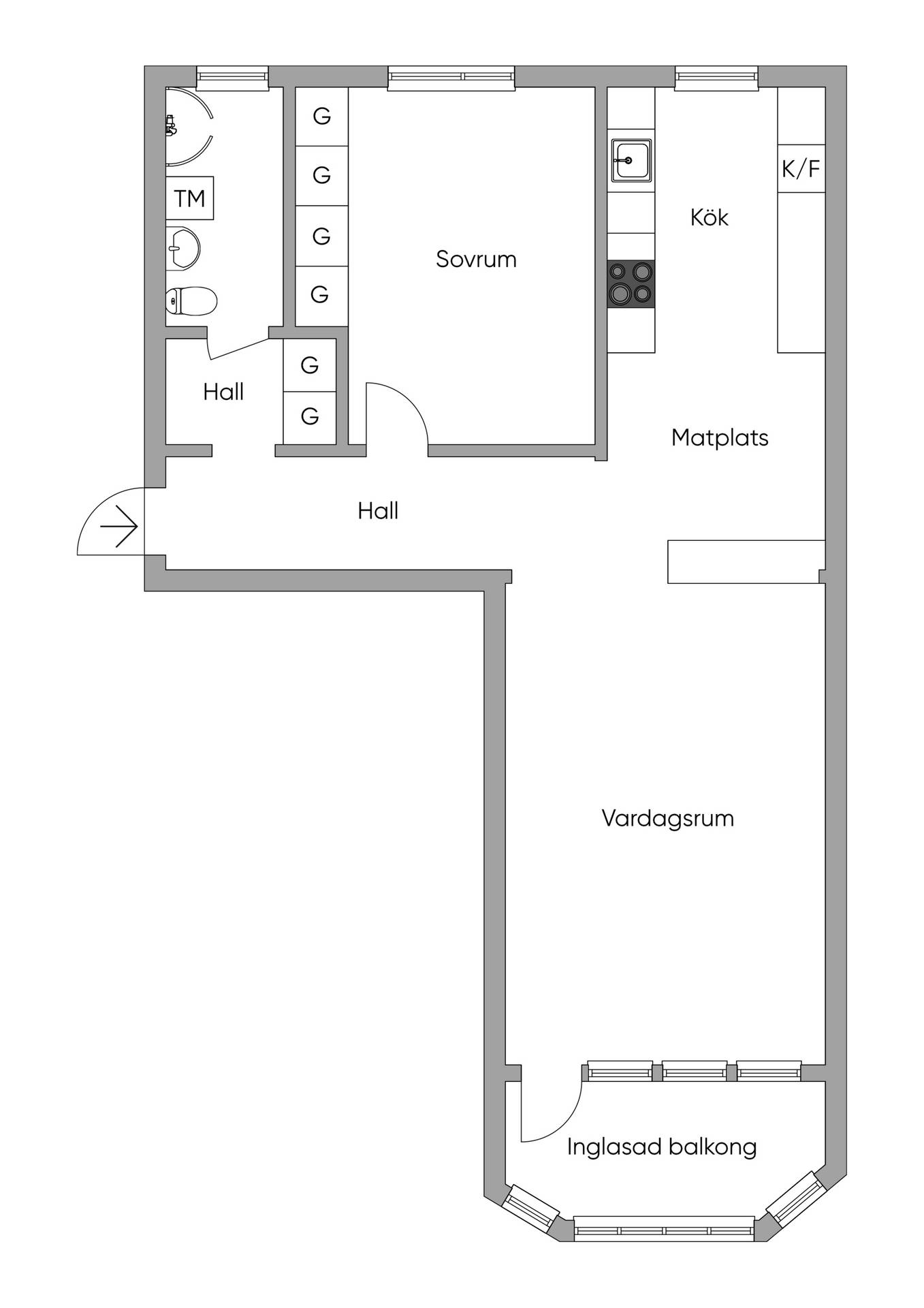 2 rum Lägenhet på Ringgatan 14B Vänersborg Vänersborgs kommun - bild 26