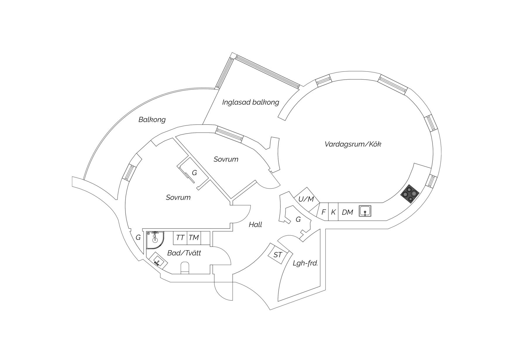 3 rum Lägenhet på Tolagsgatan 5 Spelhagen Nyköpings kommun - bild 19