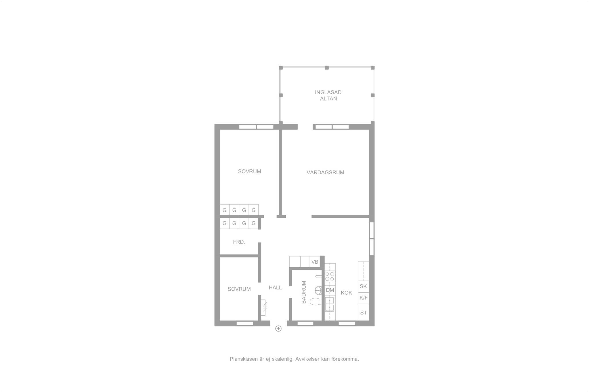 3 rum Villa på Riddarängsvägen 21J Mantorp Mjölby kommun - bild 27