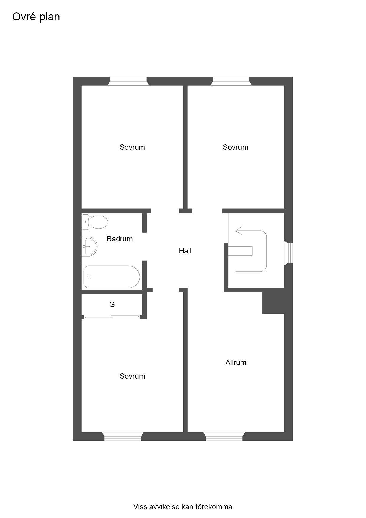 5 rum Lägenhet på Stinsgatan 7 Centralt Gnesta kommun - bild 42