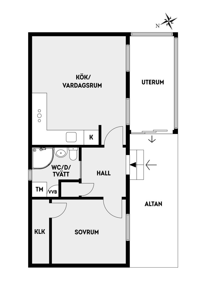40 m² Villa på Stora Mällösa 22 Vallentuna kommun - bild 25