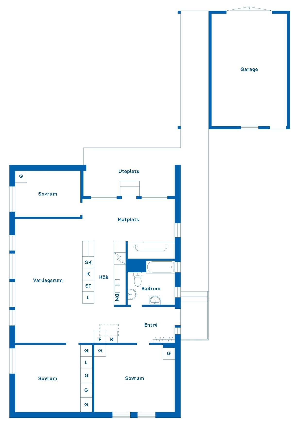 4 rum Villa på Lokattvägen 3 Olsbacka Gävle kommun - bild 54