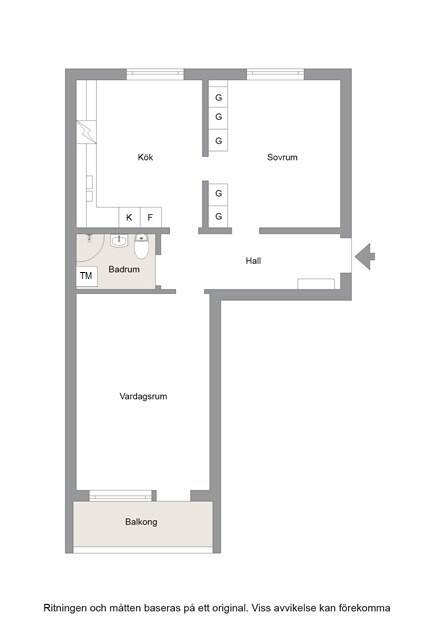 2 rum Lägenhet på Skelleftehamnsvägen 156 Ursviken Skellefteå kommun - bild 20