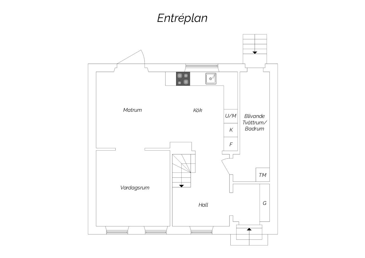 4 rum Villa på Byggmästaregatan 16 Tomelilla Tomelilla kommun - bild 28