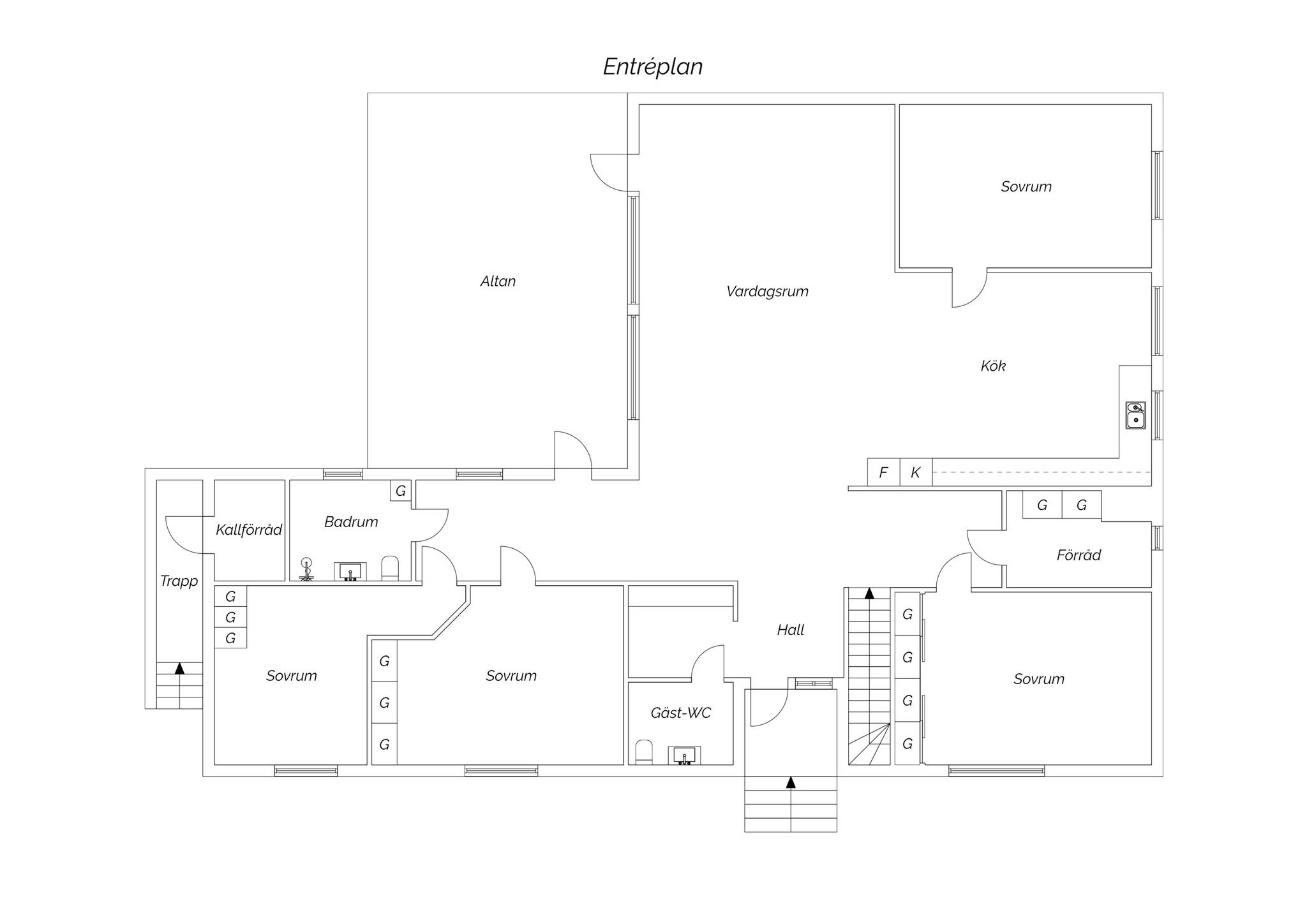 5 rum Villa på Korpvägen 12 Sörby Gävle kommun - bild 50