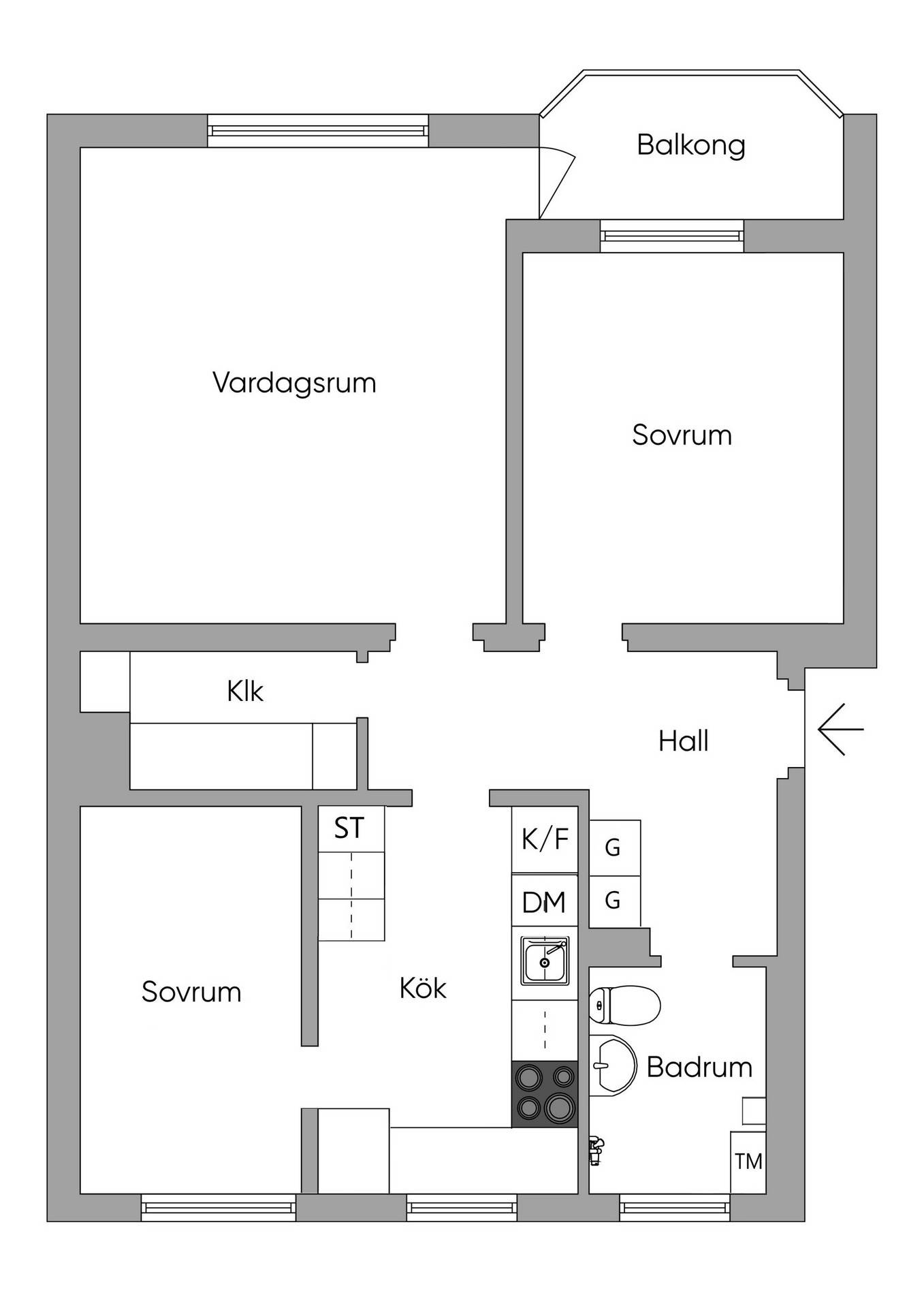 3 rum Lägenhet på Styrbjörnsvägen 24 Aspudden Stockholms kommun - bild 41