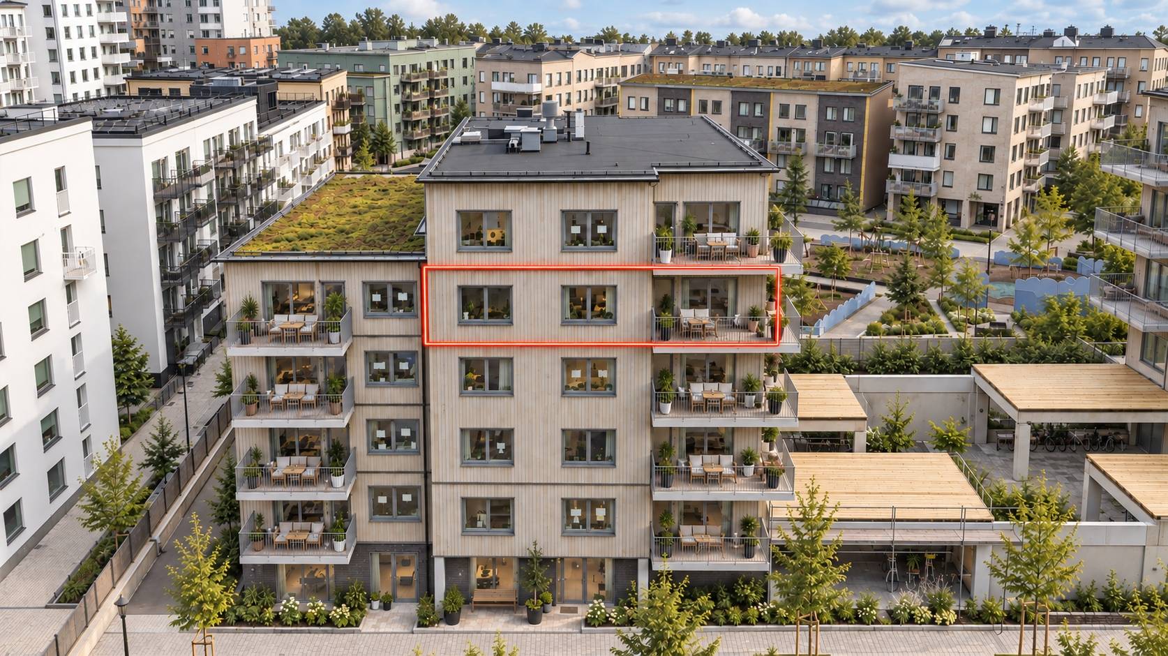 4 rum Lägenhet på VINNARCIRKELN 23 Täby Park Täby kommun - bild 6