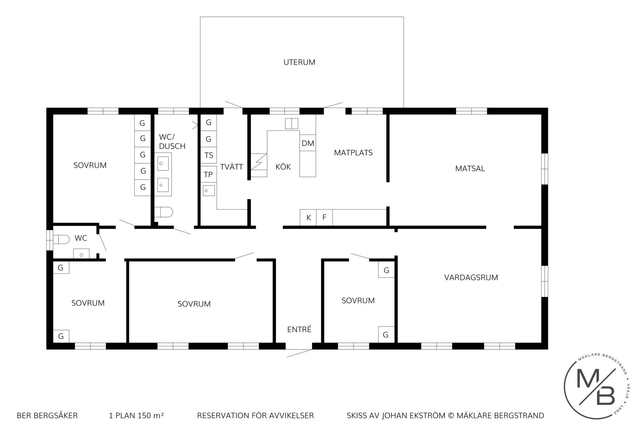 6 rum Villa på Bergsåker 1 Berg Växjö kommun - bild 31