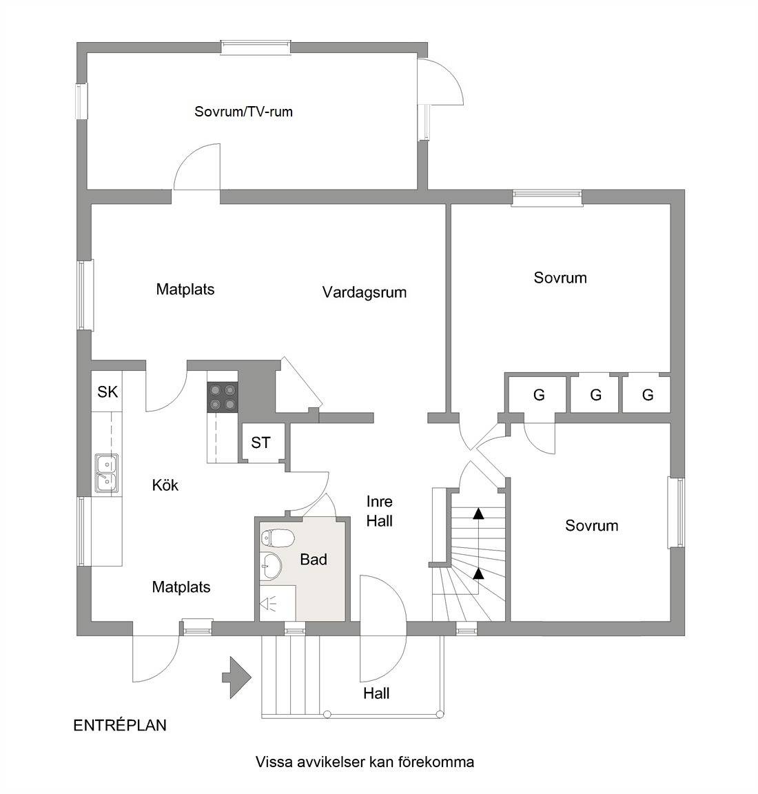 7 rum Villa på Albertsgatan 28 Stensätra Sandvikens kommun - bild 8