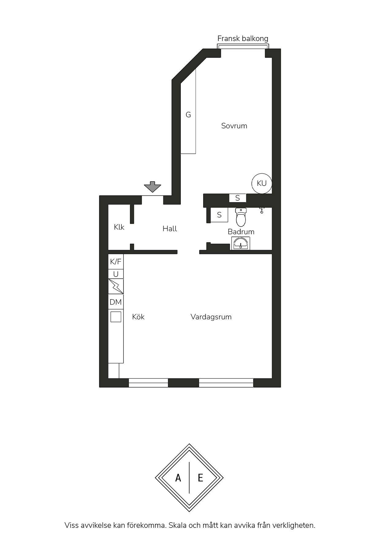 2 rum Lägenhet på Högalidsgatan 42A Södermalm Stockholms kommun - bild 29
