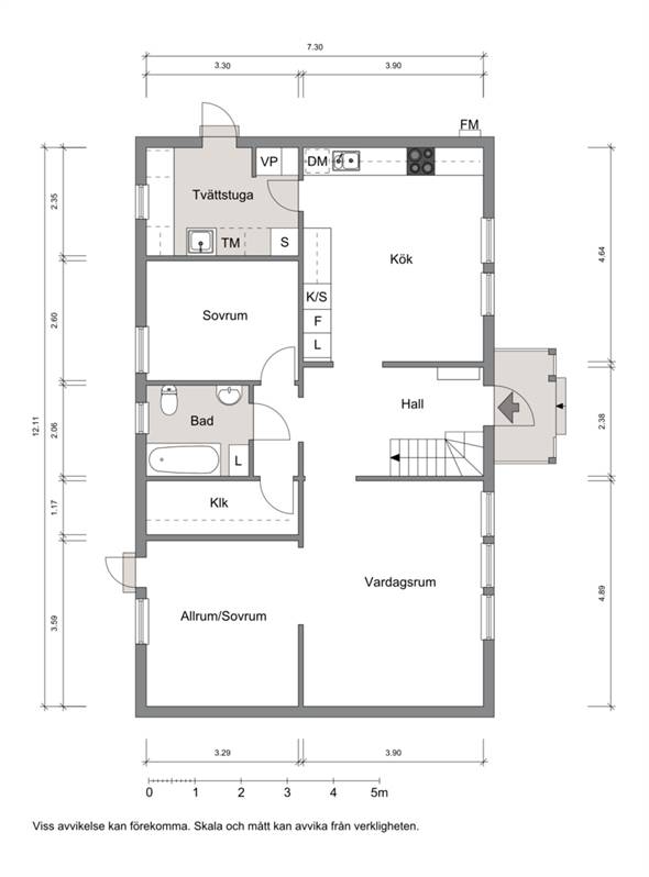 7 rum Villa på Statarvägen 7 Asmundtorp Landskrona kommun - bild 30