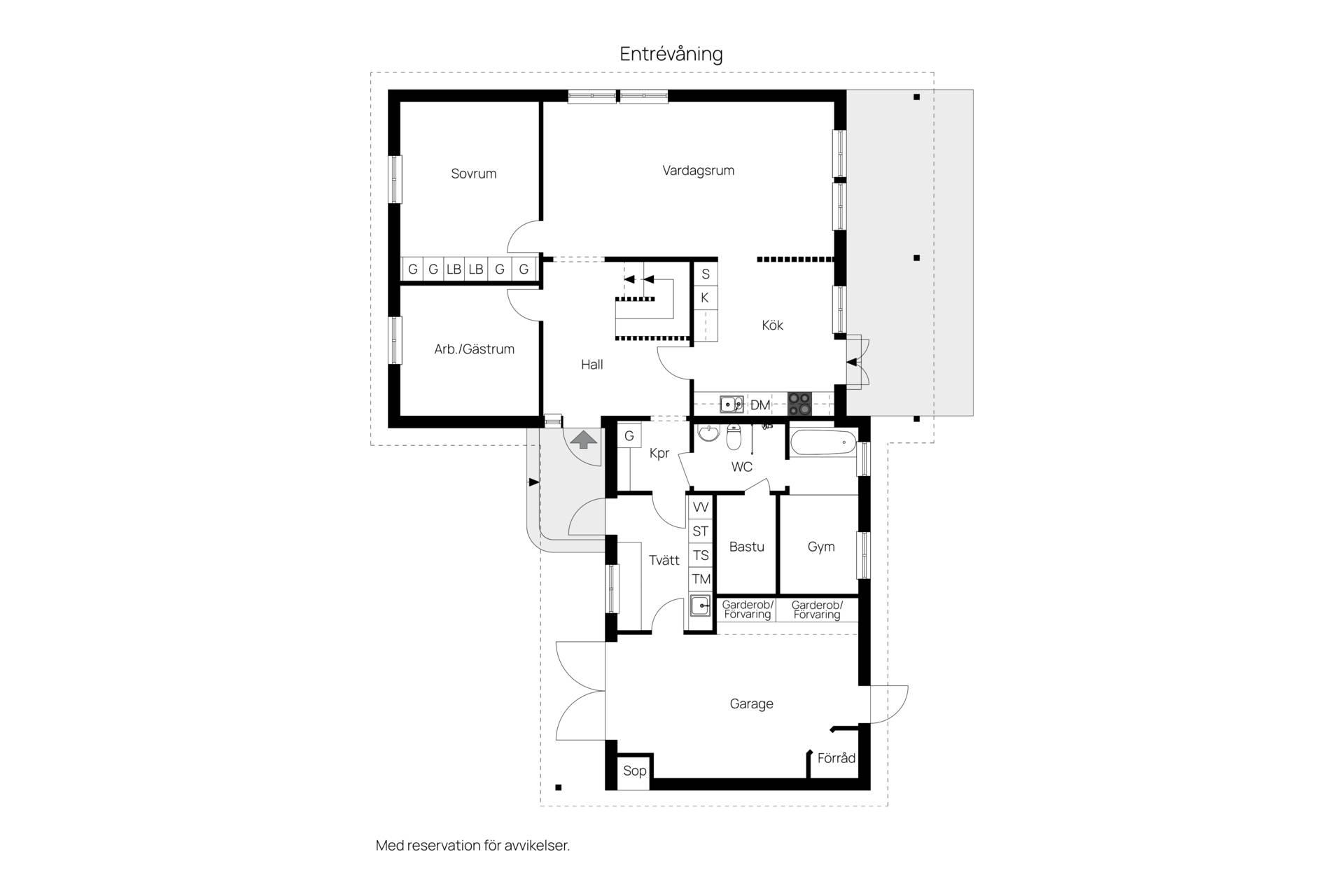 7 rum Villa på Grävlingvägen 1 Hummelsta Enköpings kommun - bild 27