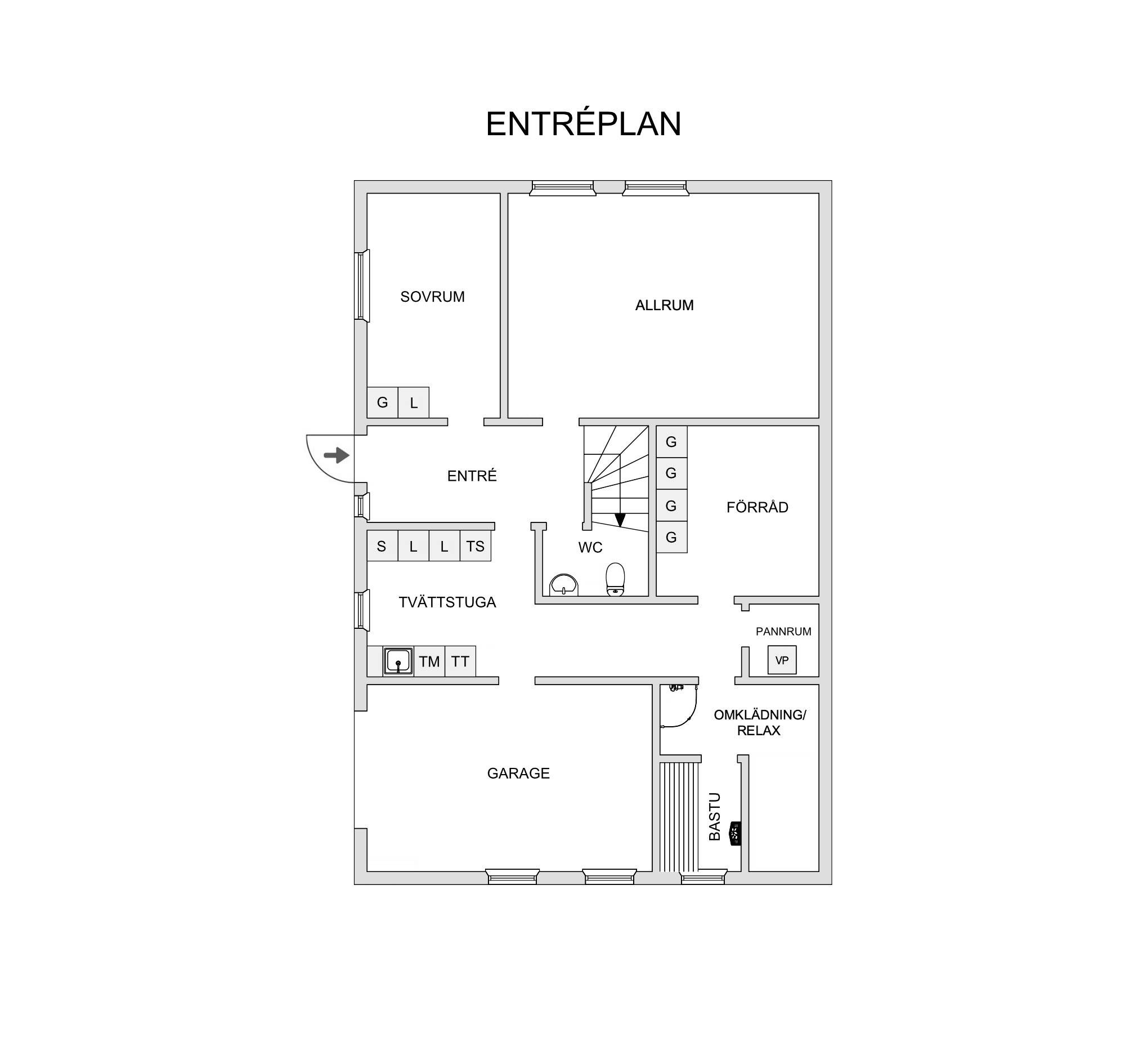 5 rum Villa på Alf Stigens väg 14 Sandared Borås kommun - bild 43