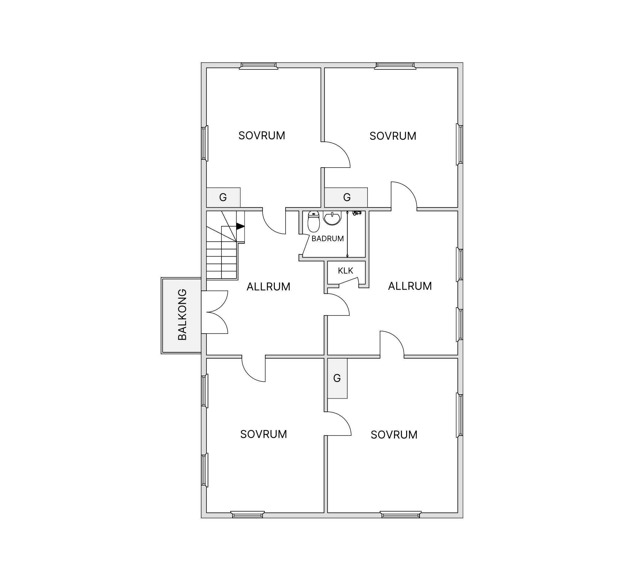 9 rum Villa på Stalbo 642 Tärnsjö Heby kommun - bild 54