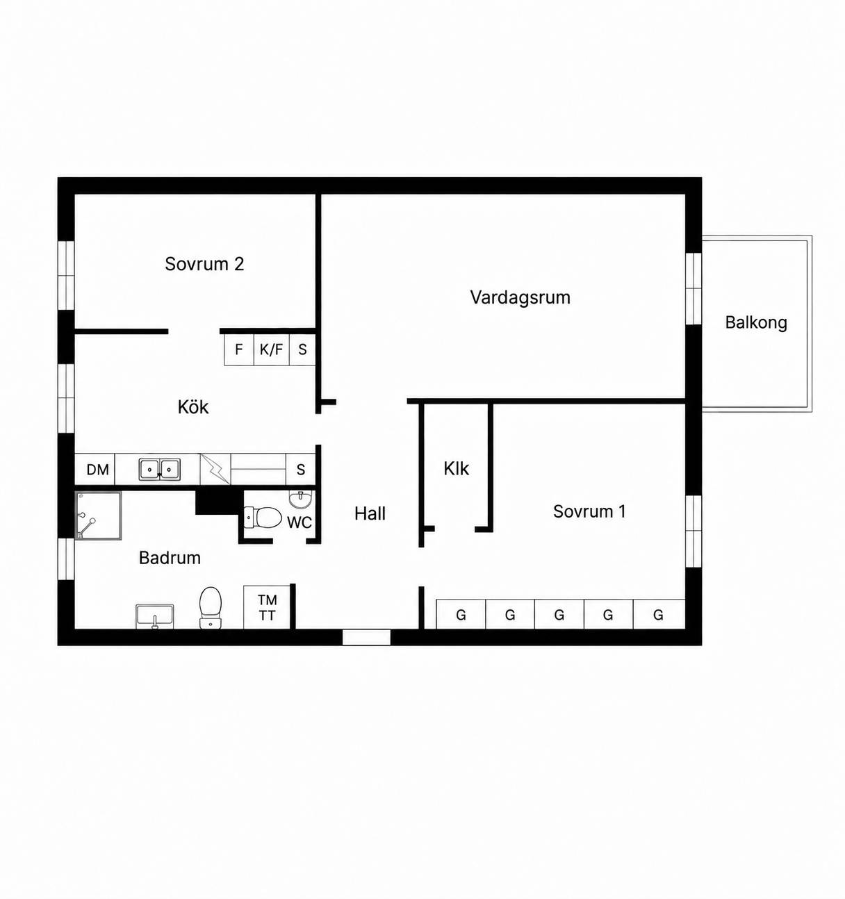 3 rum Lägenhet på Storgården 6 Skäggetorp Linköpings kommun - bild 15