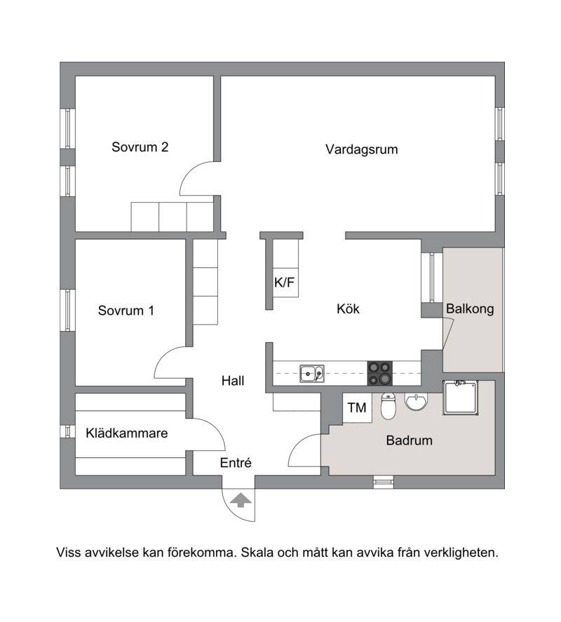 3 rum Lägenhet på Hantverksgatan 16 C Centralt Arvika kommun - bild 23