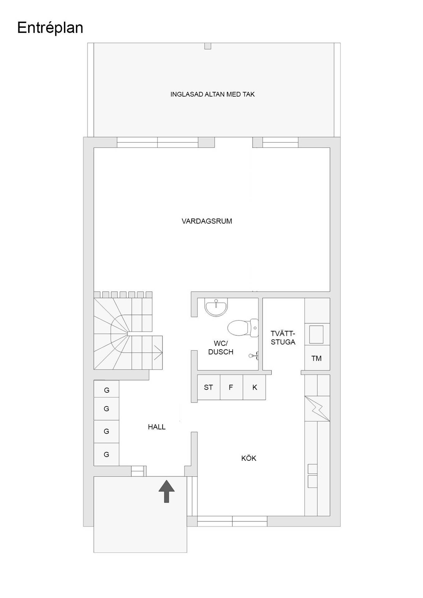 4 rum Radhus på Byhagsvägen 6C Skultuna Västerås kommun - bild 31