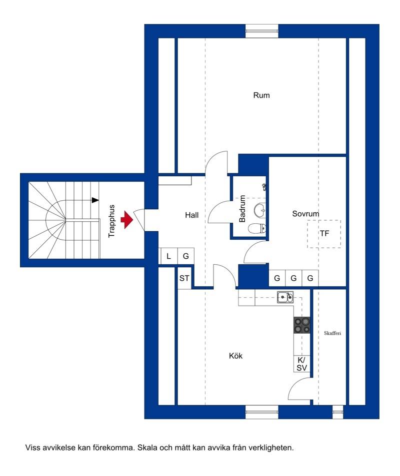 8 rum Villa på Västra Järnvägsgatan 21B SVARTBÄCKEN Uppsala kommun - bild 7