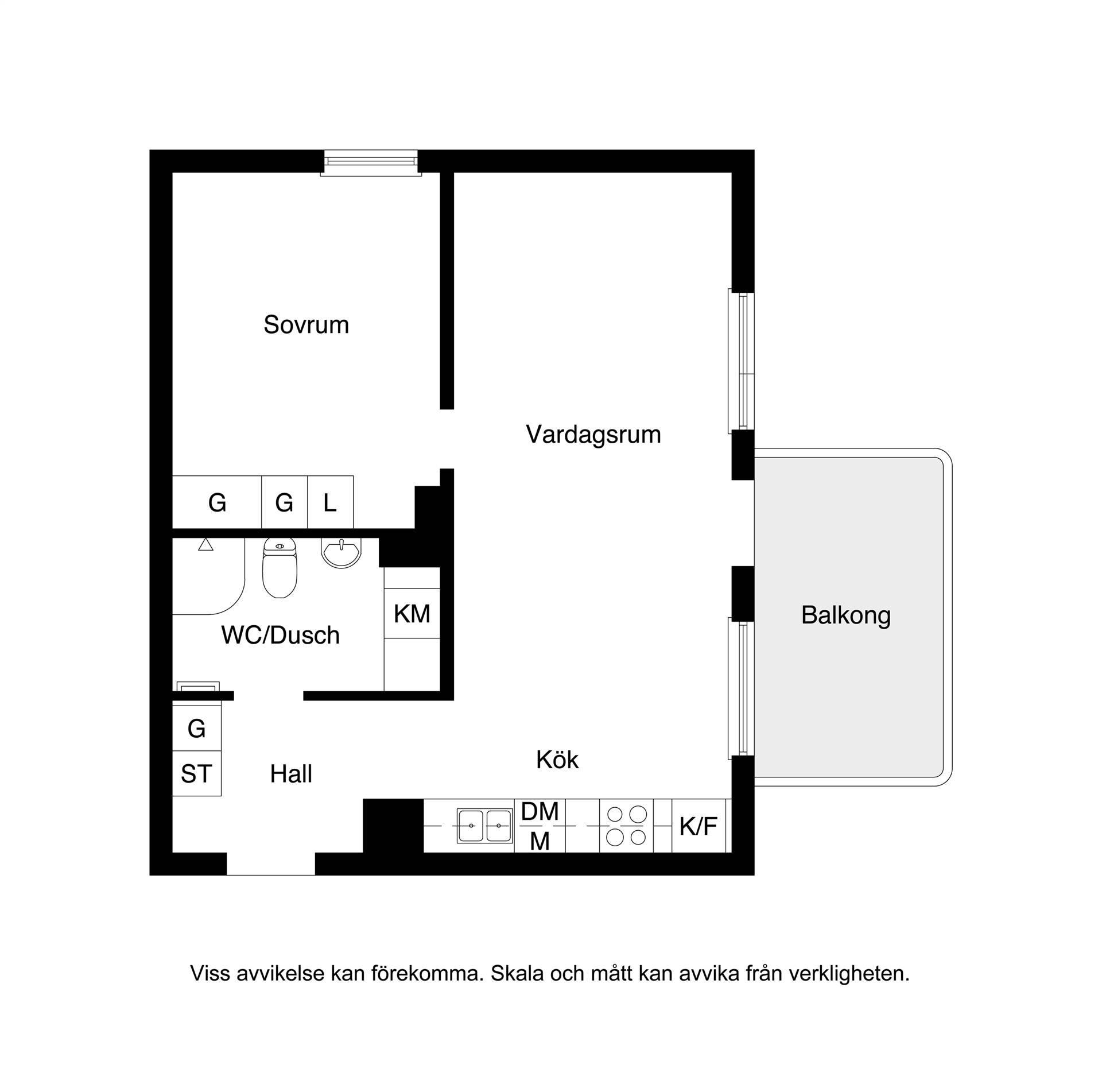 2 rum Lägenhet på Västra Varvsgatan 21a Västra Hamnen Malmö kommun - bild 25
