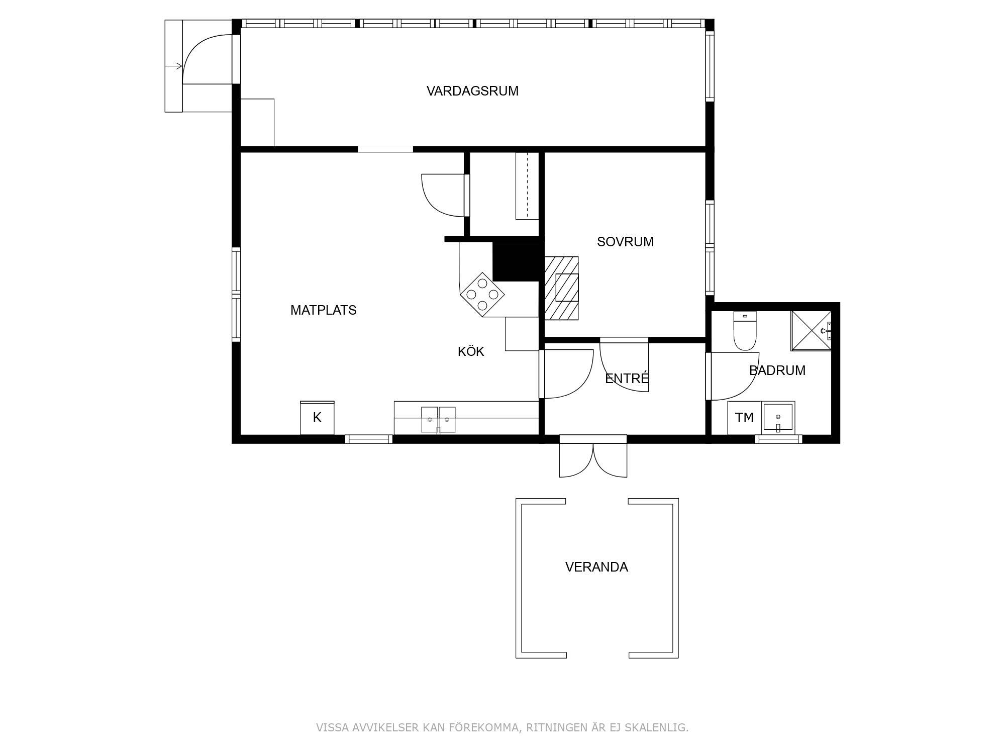 70 m² Fritidshus på Törneby Hammarbyvreten 1 Nyköpings kommun - bild 48