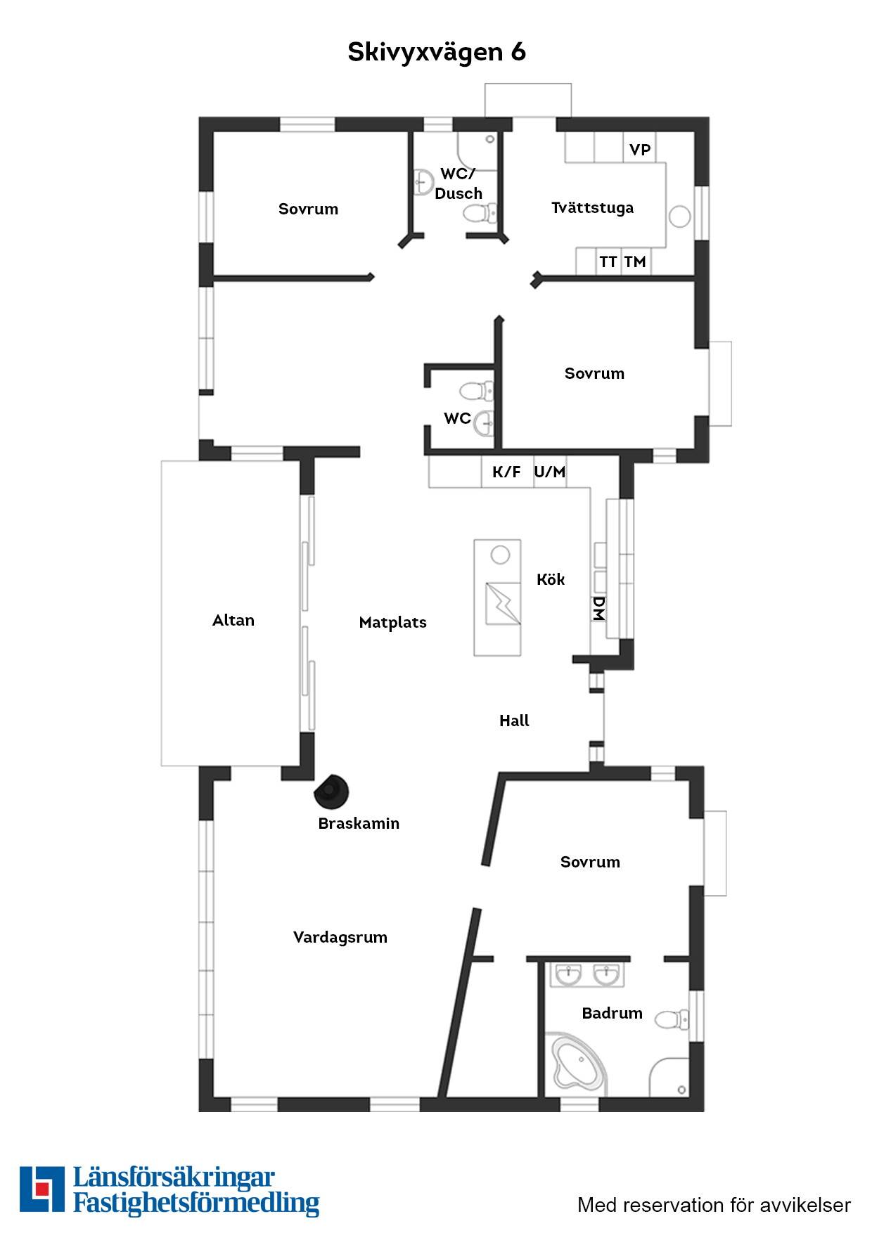 5 rum Villa på Skivyxvägen 6 Snöstorp Halmstads kommun - bild 4