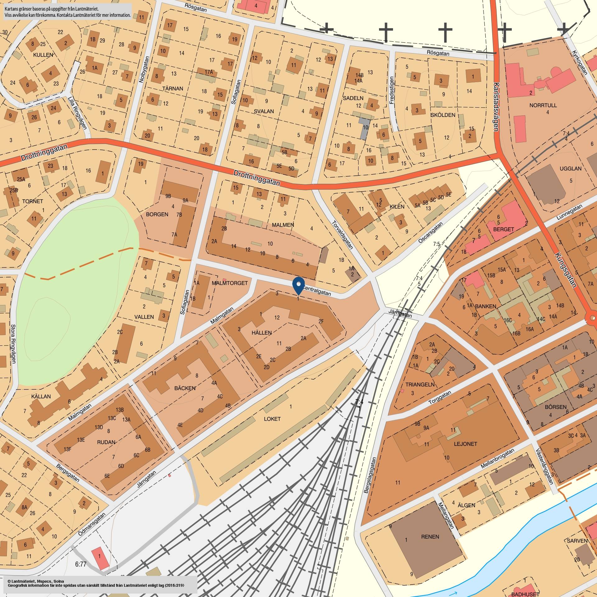3 rum Lägenhet på Centralgatan 1 Centralt Åmåls kommun - bild 18