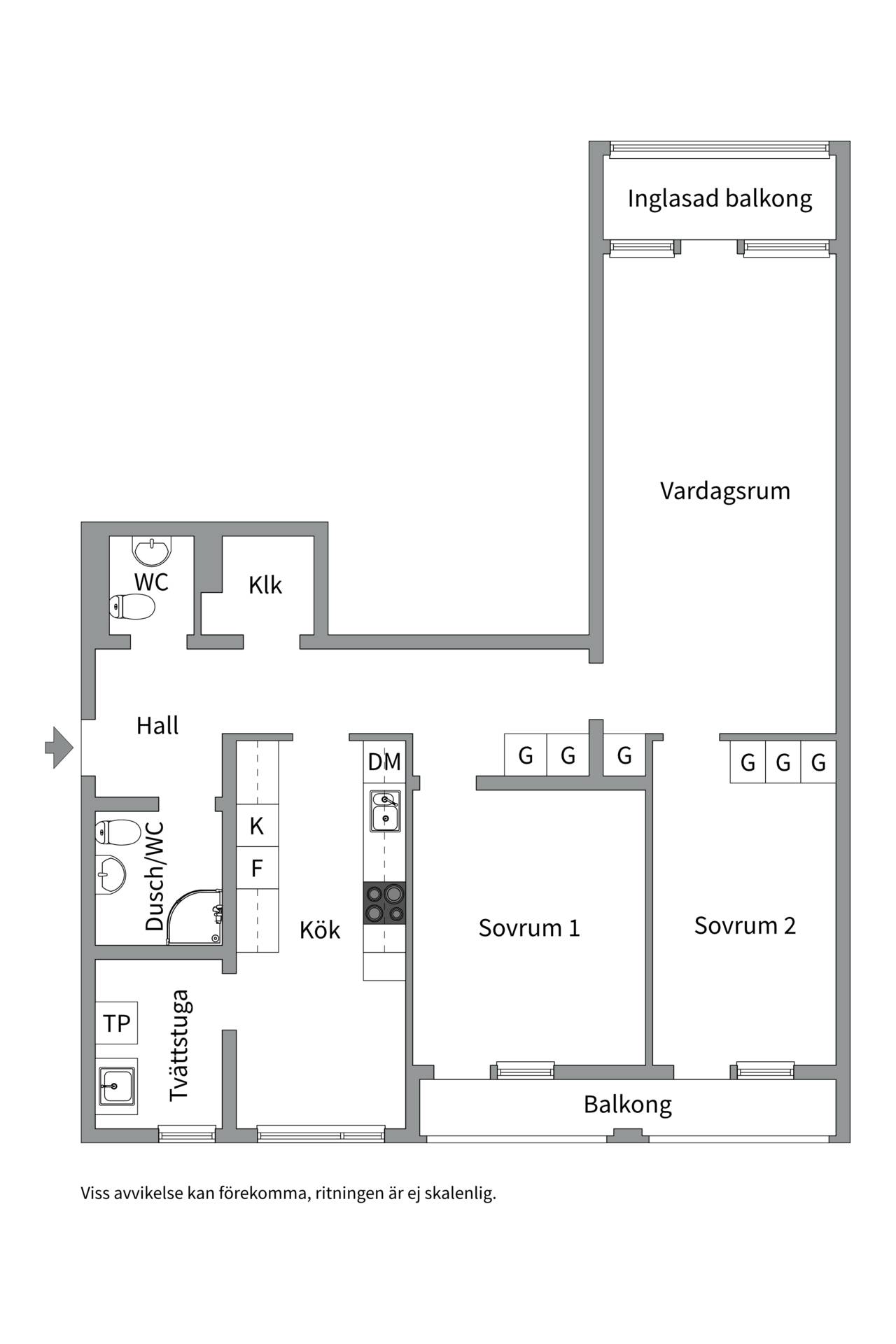 3 rum Lägenhet på Oxelvägen 49 Älta Nacka kommun - bild 40