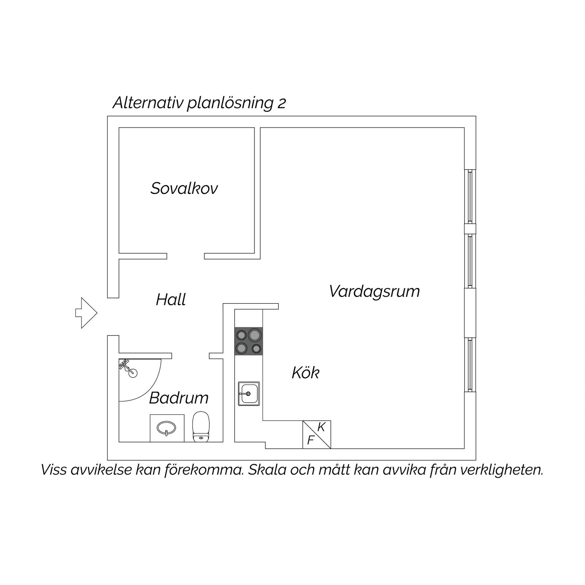 1 rum Lägenhet på Bangatan 28 Södertälje Centrum Södertälje kommun - bild 22